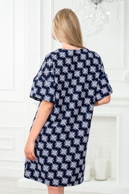 Платье женское из барби Барбара 2 вензель на синем - Амадэль фото 14