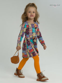 Платье Эля коты в горошек - Sovalina фото 8