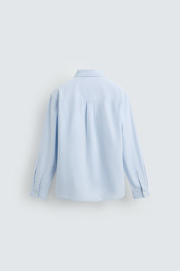 TEXTURED OXFORD SHIRT - Zara фото 8