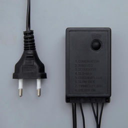 Гирлянда Бахрома 4?0.6 м, IP44, тёмная нить, 180 LED, свечение красное, 8 режимов, 220 В - Luazon lighting фото 10