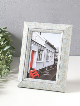 Фоторамка для фото 10×15 см «Марокканская мозаика», пластик, оттенки голубого, 19.8×15×2 см