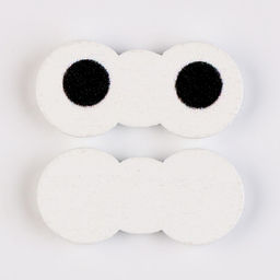 Глаза деревянные , набор 40 шт., размер 1 шт. 1,6 1 см