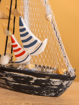 Сувенир «Кораблик с ракушками», 13×3×18 см