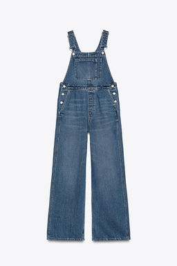 DENIM TRF JUMPSUIT - Zara фото 5