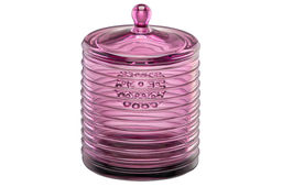 Сахарница 300 мл 8,5*8,5*12 см Медальон розовый, стекло - Elan gallery фото 7