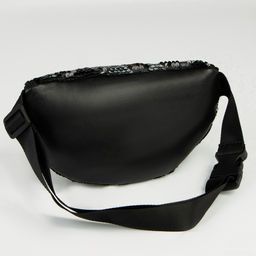 Сумка поясная с пайетками, цвет чёрный - NAZAMOK KIDS фото 5