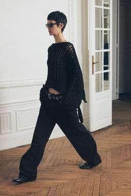 OPEN KNIT SWEATER - Zara фото 11