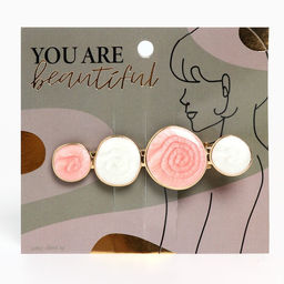 Цена за 2 шт. Заколка на волос You are beautiful