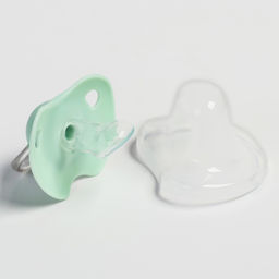 Соска - пустышка силиконовая ортодонтическая M&B, от 6 мес., цвет МИКС для мальчиков