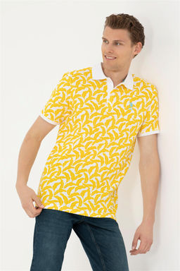 Мужская желтая t -манатка Неожиданная скидка в корзине