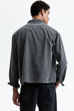 Camisa boxy de pana Relaxed Fit - H&m фото 6
