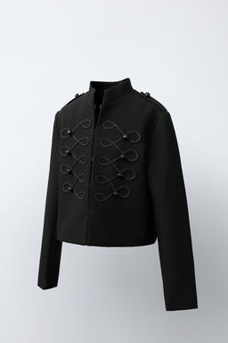 CHAQUETA ENTALLADA BOTONES / Negro - Zara фото 2