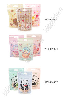 Пакет 15,5*22,5*3,5 см (50 шт) SF-8099, микс №4 - Больше подарков фото 8