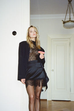 Боди с длинным рукавом из кружева - Mollis фото 8