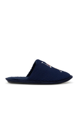 Мужские темно-синие домашние тапочки Неожиданная скидка в корзине - U.s. polo assn фото 2