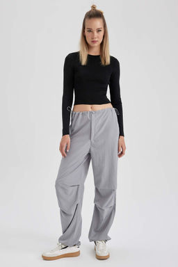Cool Slim Fit свитер с круглым вырезом - Defacto фото 2