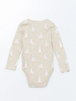 Bask?l? K?z Bebek ??t??tl? Body 2li - Waikiki фото 3