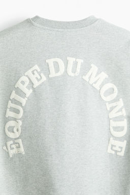 Sudadera con motivo estampado Loose Fit - H&m фото 6