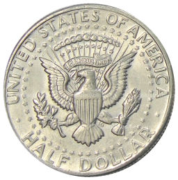 1/2 доллара (50 центов) 1972 года D США