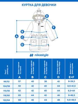 Куртка 4з7825 кешью - Nikastyle фото 6