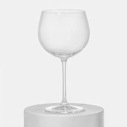 Бокалы для вина «Пион», 350 мл, набор 6 шт., стекло, прозрачные