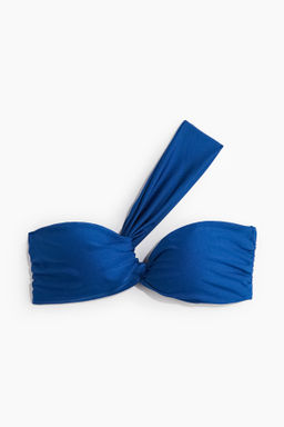 Top de bikini bandeau con acolchado