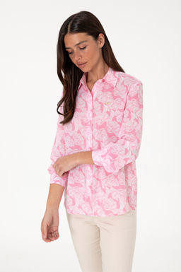 Kad_n Pembe Uzun Kollu G_mlek Sepette S_rpriz _ndirim - U.s. polo assn фото 3