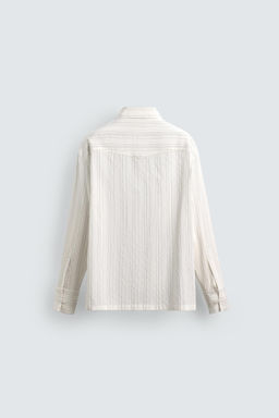 STRIPED FLOWING SHIRT
