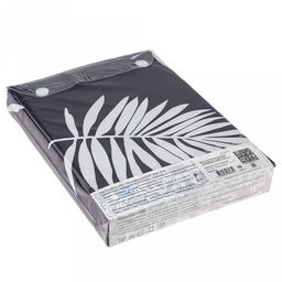 Постельное белье, комплект 1,5 спальный "Чарующая ночь" 4 предмета: пододеяльник 145х215см, простыня 150х220см, 2 наволочки 70х70см с клапаном-запахом, полисатин "Премиум SP" 85г/м2, упаковка "классическая" ПВХ 32х41см, "Домашняя мода" (Россия)