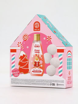 Подарочный набор новогодний Счастья и чудес: гель для душа, 200 мл и бомбочки для ванны 4 шт. ? 40 г, URAL LAB  фото 12