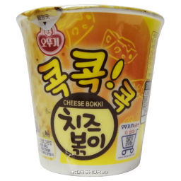 Лапша б/п с сыром Чиз Бокки/Сheese Bokki (стакан) Оттоги/Ottogi, Корея, 55 г