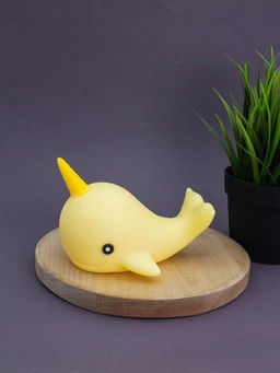 Ночник iLikeGift "Whalecorn", yellow (12*14 см)