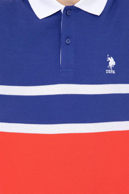 Мужская синяя футболка с воротником-поло Неожиданная скидка в корзине - U.s. polo assn фото 6