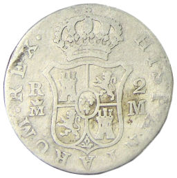 2 реала 1788 года Испания