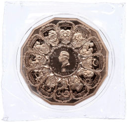 Монета 20 центов 2024 года Самоа Архангел Уриил