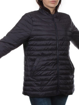 K-622 INK BLUE Куртка демисезонная стеганая женская (70 гр. холлофайбер) - Фабричный китай фото 2