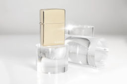 Зажигалка ZIPPO Логотип с покрытием цвета шампанского | Logo Champagne 46682ZL  фото 7
