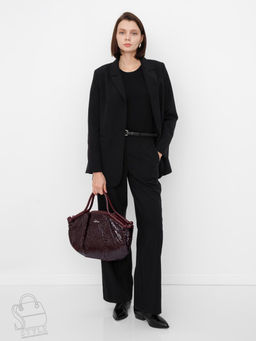 Сумка женская 51141S wine red Velina Fabbiano-Safenta в Новосибирске