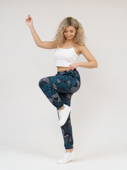 905 Брюки "Темно-синий/бирюза"