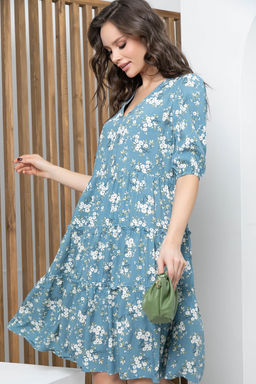 Платье Юна (джинс) П5665 - Lt collection фото 9