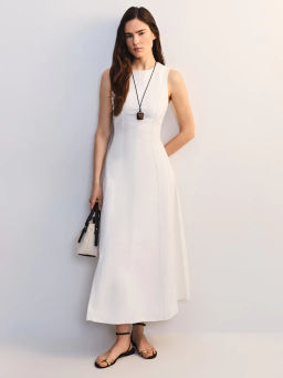 Джинсовое платье приталенного кроя ZR2605092378-1 / Zarina