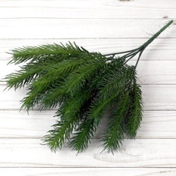 Елка ветка искусственная 32 см 5 веток / 60-10 /уп 2/48/600/Новый год - Галеонтрейд фото 4