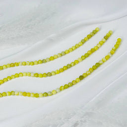 Бусины для украшений из Офикальцита (58 бусин) 38 см