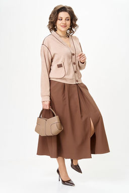 Костюм Aira Style 24131 Капучино