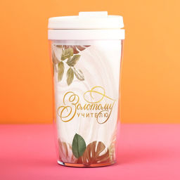 Чай Золотому учителю с тропическими фруктами в термостакане, 20 г.