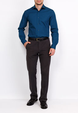 Сорочка мужская длинный рукав GREG 230/139/DB/ZV_GB  фото 3