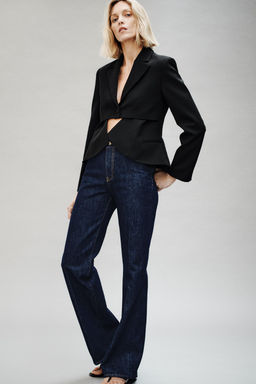 BLAZER ASIM?TRICA ZW COLLECTION / Negro