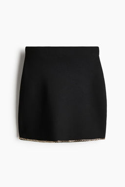 Falda de punto con cadena decorativa - H&m фото 4