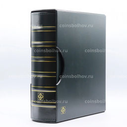 Альбом для монет без листов с защитным шубером формат Grande Gigant Зеленый классический дизайн LEUCHTTURM 337958