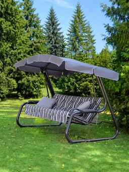Качели садовые «Мастак-2», 258.6×144×173.7 см, 3-местные, металлические